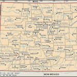 State And County Maps Of Colorado   Printable Map Of Colorado Cities