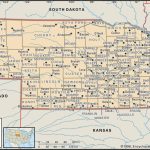 State And County Maps Of Nebraska   Printable Map Of Nebraska