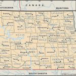 State And County Maps Of North Dakota   South Dakota County Map Printable