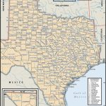 State And County Maps Of Texas   Caldwell Texas Map
