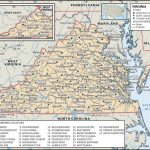 State And County Maps Of Virginia   Printable Map Of Virginia