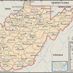 State And County Maps Of West Virginia   Printable Map Of West Virginia