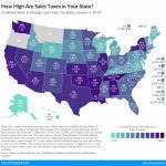 State And Local Sales Tax Rates, 2019 | Tax Foundation   California Sales Tax Map