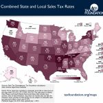 State And Local Sales Tax Rates Midyear 2013 | Tax Foundation   Texas Sales Tax Map