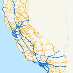 State Highways In California   Wikipedia   Map Of Southern California Freeway System