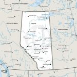 Stock Vector Map Of Alberta | One Stop Map   Free Printable Map Of Alberta