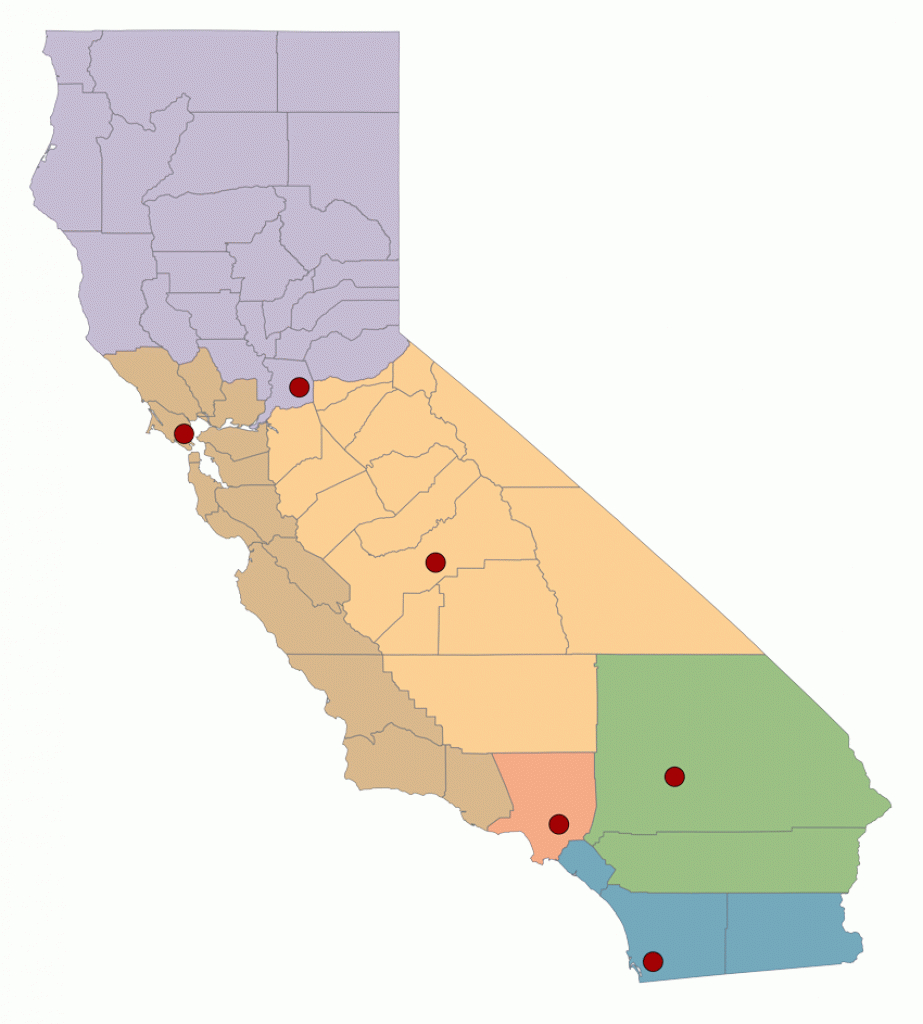 Stop Program Map - Division Of Rehabilitative Programs (Drp) - California Prisons Map
