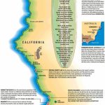 Surfin' Usa” Map | Surf's Up | California Beach Camping, Southern   Surf Spots In California Map