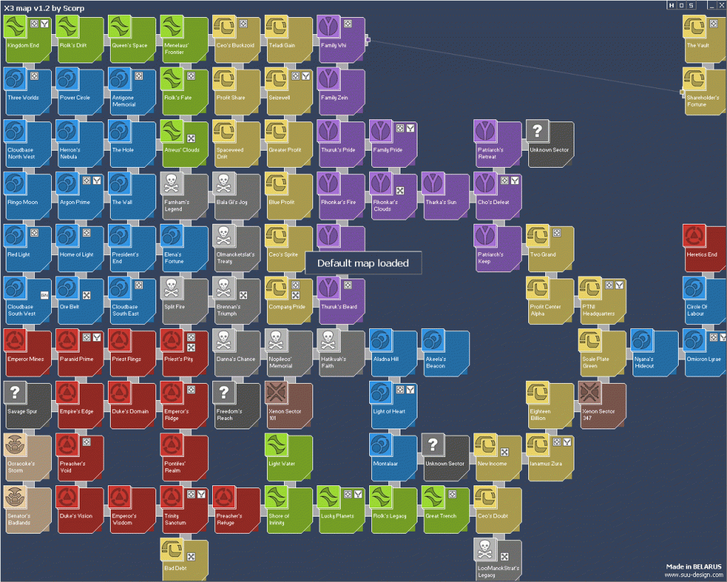 Suu Design - Projects - X3Tc Printable Map