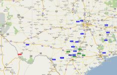 Roadside Attractions Texas Map