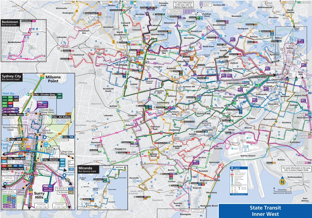 Printable Map Of Sydney Suburbs - Printable Maps