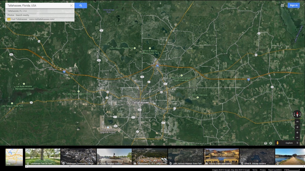 Tallahassee, Florida Map - Google Maps Tallahassee Florida