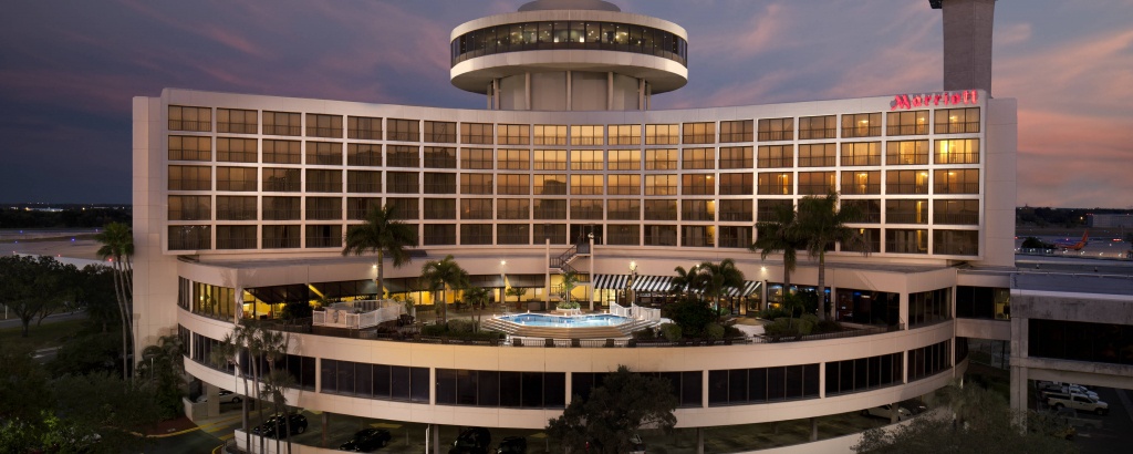 Tampa International Airport Hotel - Tpa | Tampa Airport Marriott - Tampa Florida Airport Hotels Map