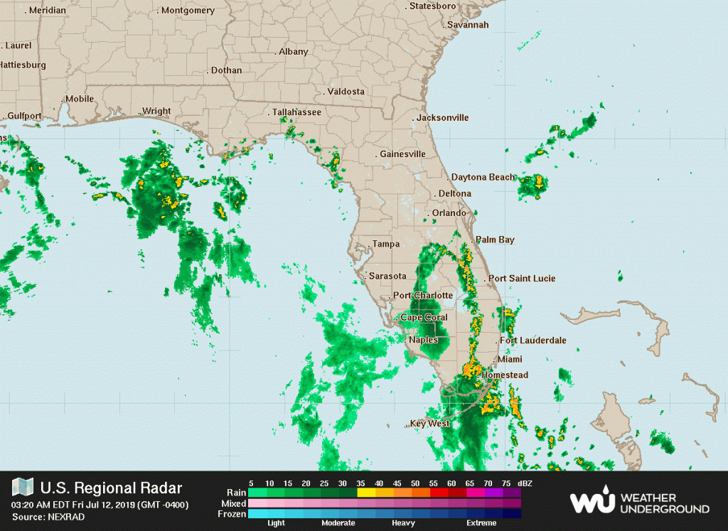 Tampa Radar | Weather Underground - Miami Florida Radar Map