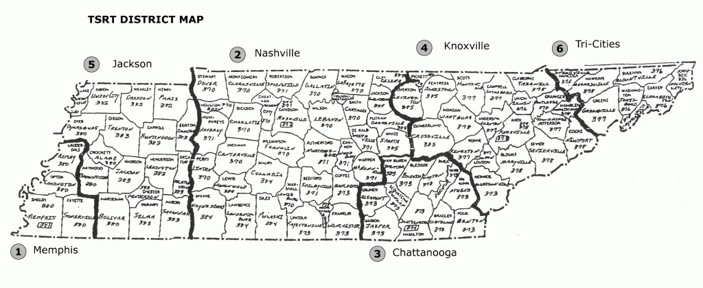 Tennessee County Map Printable 13 16 Of Tennesee Counties - Printable Map Of Tennessee