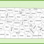 Tennessee County Map   Printable State Maps With Counties