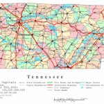 Tennessee Road Atlas | Tennessee Printable Map | Traveling   Printable Map Of Tennessee