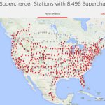 Tesla Supercharger Network 2018 — Plans Call For Rapid Expansion   Ev Charging Stations California Map