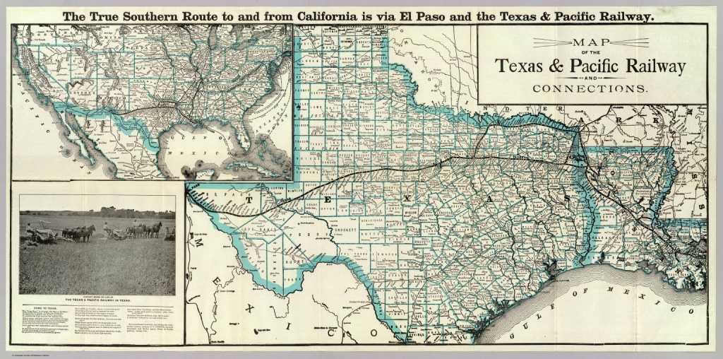 Texas And Pacific Railway | The Handbook Of Texas Online| Texas - Texas State Railroad Route Map