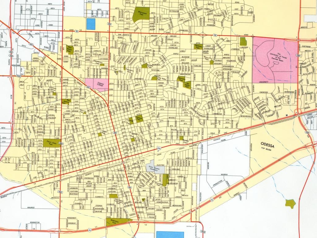 Texas City Maps - Perry-Castañeda Map Collection - Ut Library Online - Mesquite Texas Map