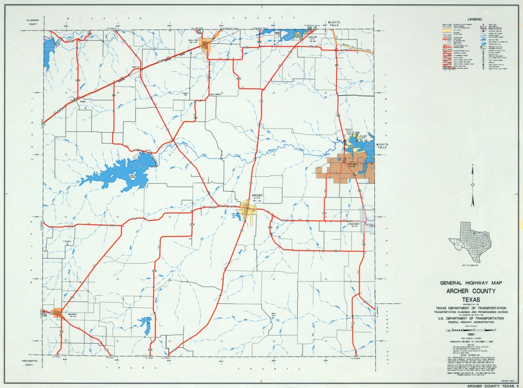 Texas County Highway Maps Browse - Perry-Castañeda Map Collection - Crockett Texas Map