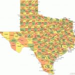 Texas County Map   Texas Road Map Google