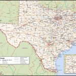 Texas County Wall Map   Texas Map Of Texas