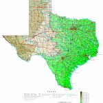 Texas Elevation Map   Interactive Elevation Map Of Texas