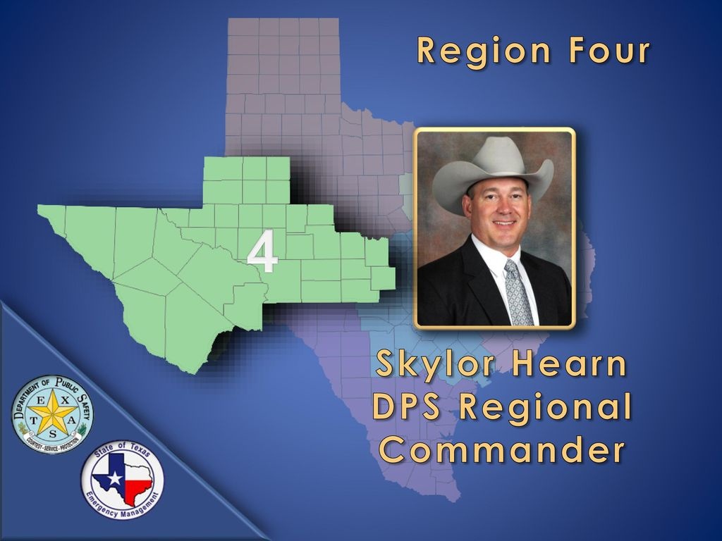 Texas Emergency Management: Regional Overview - Ppt Download - Texas Dps Region Map