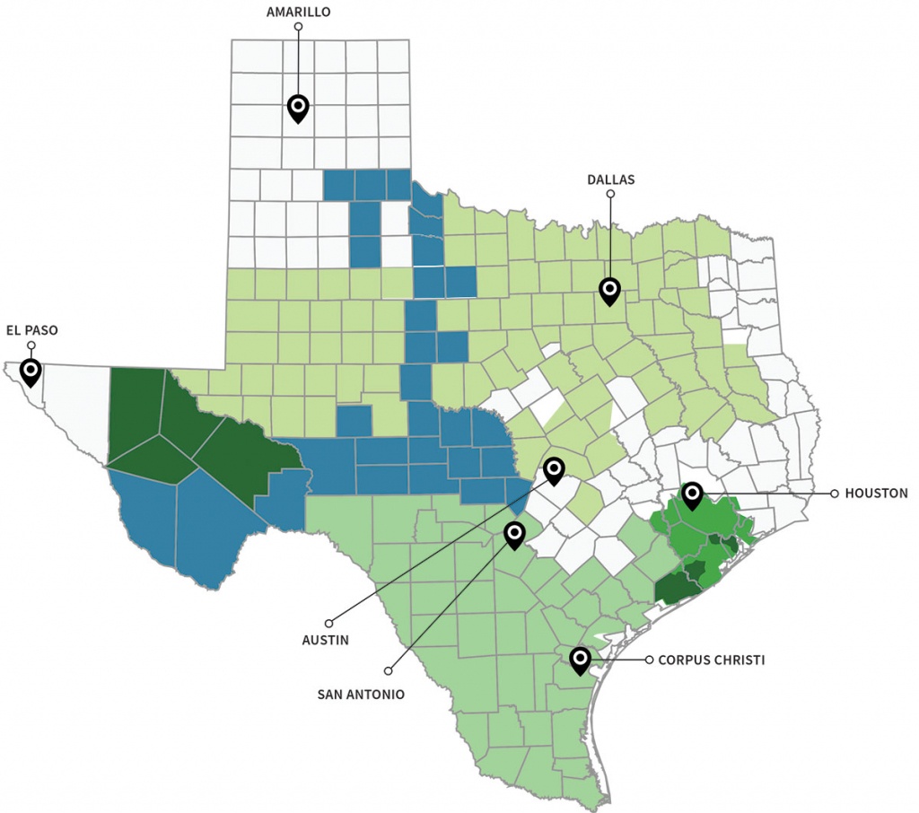 Texas Energy Deregulation Map | Electricity Deregulated Cities In Texas - Texas Utility Map