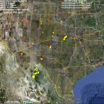 Texas Fire Map 4 24 2011   Wildfire Today   Texas Fire Map