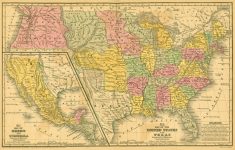 Old Texas Map