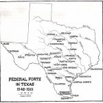 Texas Historical Maps – Perry-Castañeda Map Collection – Ut Library – Texas Forts Trail Map