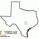 Texas Map Coloring Page   Coloring Home   Free Printable Map Of Texas