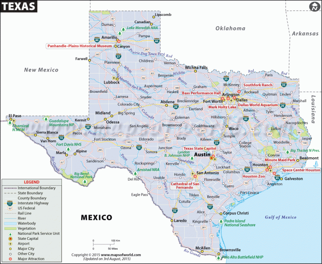 Texas Map | Map Of Texas (Tx) | Map Of Cities In Texas, Us - Austin Tx Map Of Texas