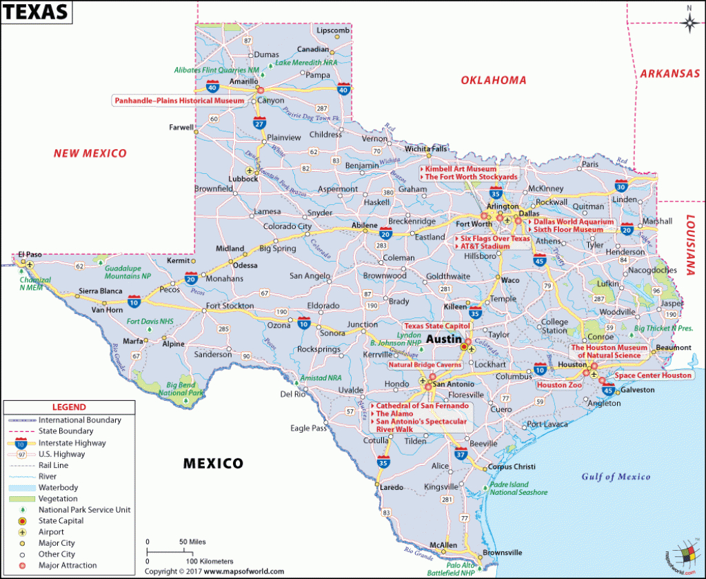 Texas Map | Map Of Texas (Tx) | Map Of Cities In Texas, Us - State Map Of Texas Showing Cities