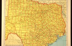 Texas Map Wall Decor