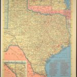 Texas Map Of Texas Wall Art Decor Vintage Old Railroad | Etsy   Old Texas Map Wall Art