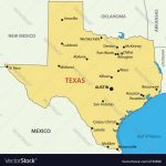 Texas   Map Royalty Free Vector Image   Vectorstock   Free Texas Map