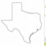 Texas Map With Shadow Stock Illustration. Illustration Of Boundaries   Free Texas Map