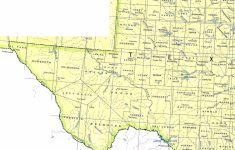 Geographic Id Map Texas