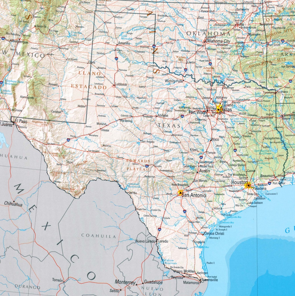 Texas Maps - Perry-Castañeda Map Collection - Ut Library Online - Map Of Texas