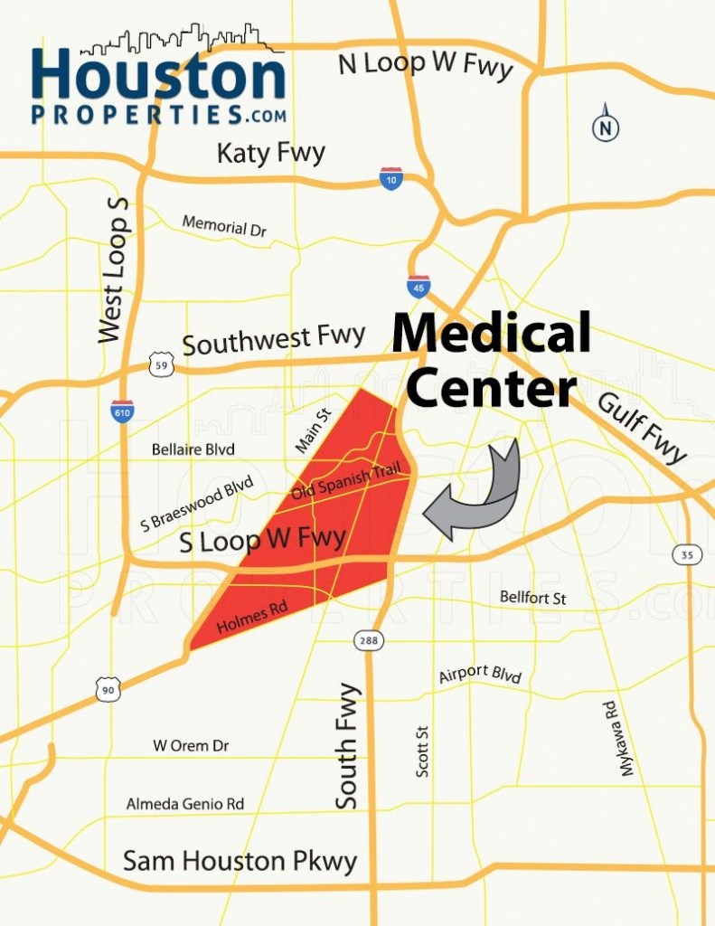Texas Medical Center Houston Homes &amp;amp; Neighborhood Guide | For Chris - Texas Medical Center Map