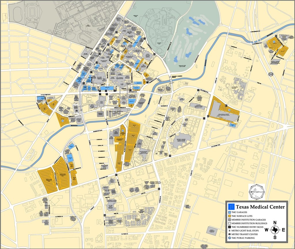 Texas Medical Center - Maplets - Texas Medical Center Map