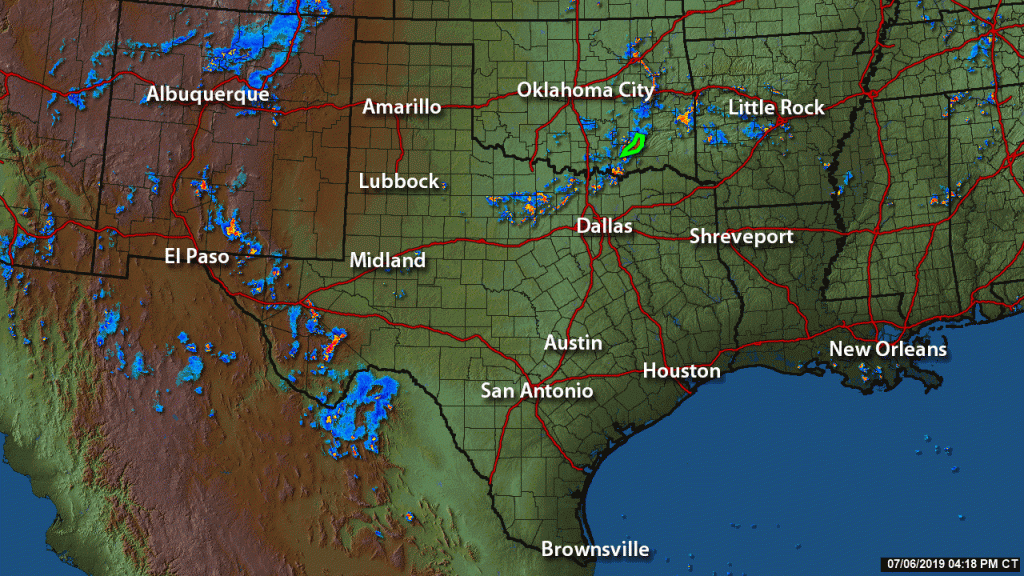 Texas Radar On Khou - Texas Weather Radar Maps Motion