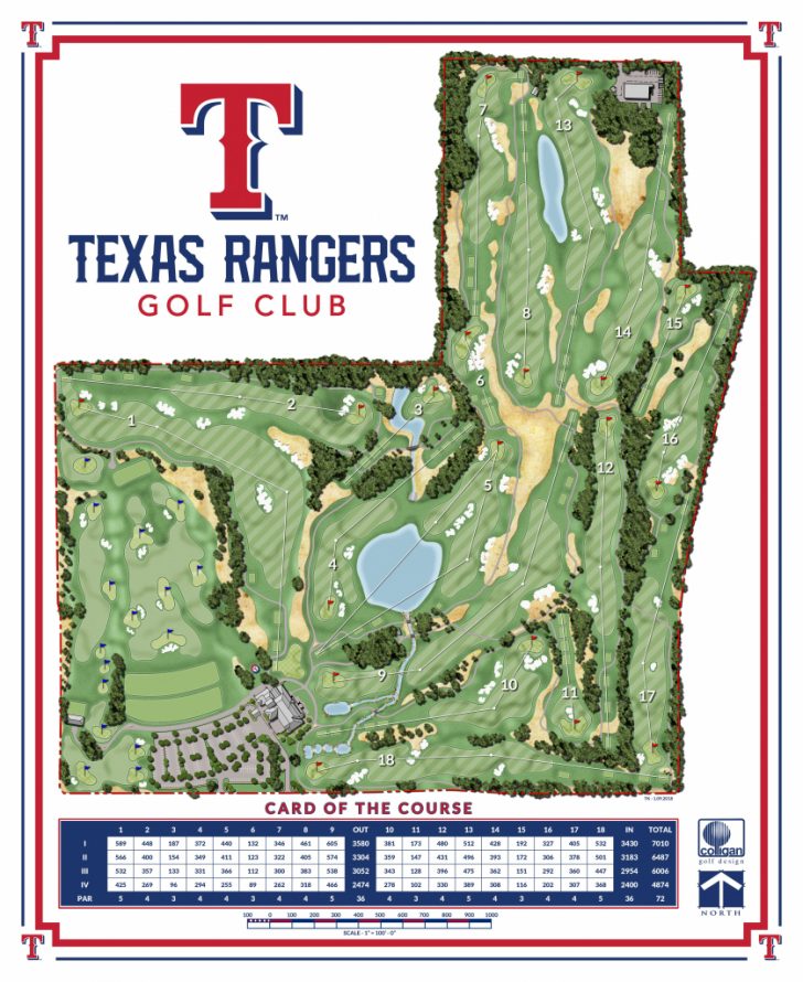 Texas Rangers Golf Club Texas Golf Courses Map Printable Maps