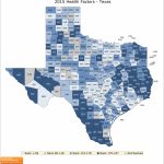 Texas Rankings Data | County Health Rankings & Roadmaps   Texas Health Dallas Map