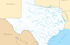Texas Rivers And Lakes • Mapsof – East Texas Lakes Map