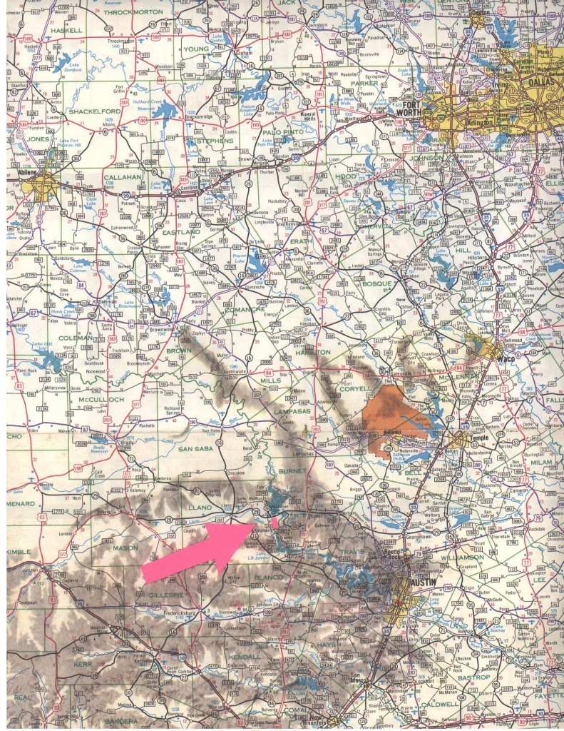 Texas Road Map - Austin Texas • Mappery - Austin Texas Road Map