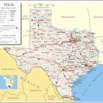 Texas Road Map With Cities And Travel Information | Download Free   Free Texas Highway Map